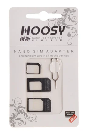CN Adaptér pro Micro a Nano SIM karty 4v1